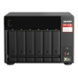 Servidor nas qnap ts - 673a - 8g 8gb 2.5g 6 compartimentos