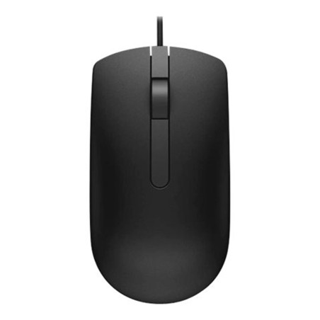 Mouse raton dell ms116 optico botones + scroll 1000ppp usb negro