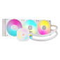 Kit refrigeracion liquida corsair titan 360 rx rgb icue link 3x 120mm blanco