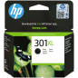 HP Cartucho de tinta original 301XL de alta capacidad negro