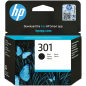 HP Cartucho de tinta original 301 negro