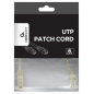 Gembird CAT6A Patchkabel Ungeschirmt 0.25m - PP6U-CU-0.25m cable de red