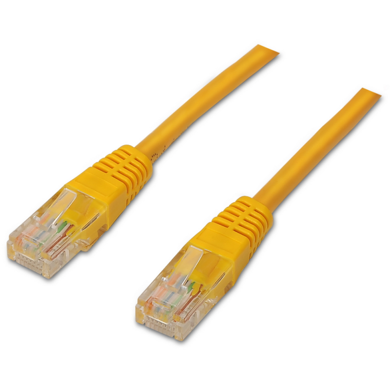 AISENS A135-0255 cable de red Amarillo 2 m Cat6 U/UTP (UTP)