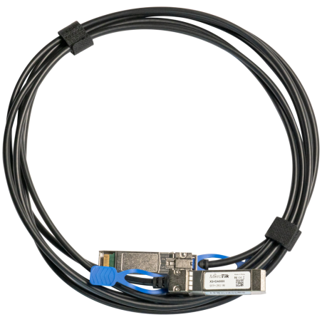 Mikrotik XS+DA0001 Cable de fibra óptica e InfiniBand 1 m SFP/SFP+/SFP