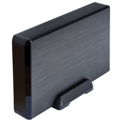 AISENS Caja externa 3,5 ASE-3530B SATA a USB 3.0/USB 3.1 Gen1, Negra