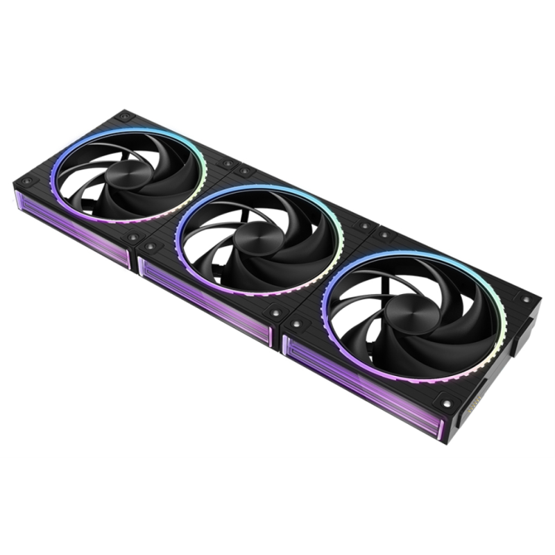 Zalman ZM-DF120 A3 BLACK sistema de refrigeración para ordenador Placa base Ventilador 12,4 cm Negro 1 pieza(s)