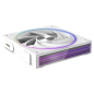Zalman ZM-DF120 WHITE sistema de refrigeración para ordenador Placa base Ventilador 12,4 cm Blanco 1 pieza(s)