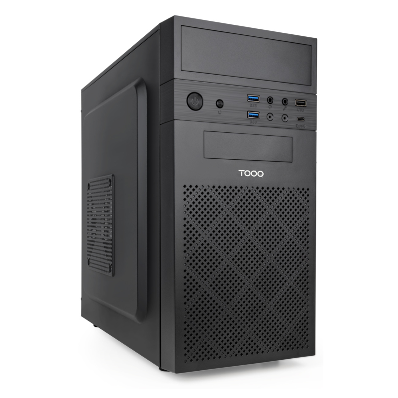 TooQ Caja Minitorre Micro-ATX “ISOBOX ULTRA”, Negra