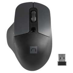 NATEC BlackBird 2 ratón Oficina Ambidextro RF inalámbrico IR LED 1600 