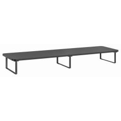 Gembird MS-TABLE2-01 soporte para monitor Escritorio Negro
