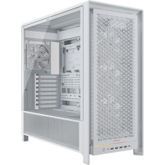 Caja ordenador gaming corsair frame 5000d rs atx cristal templado blan