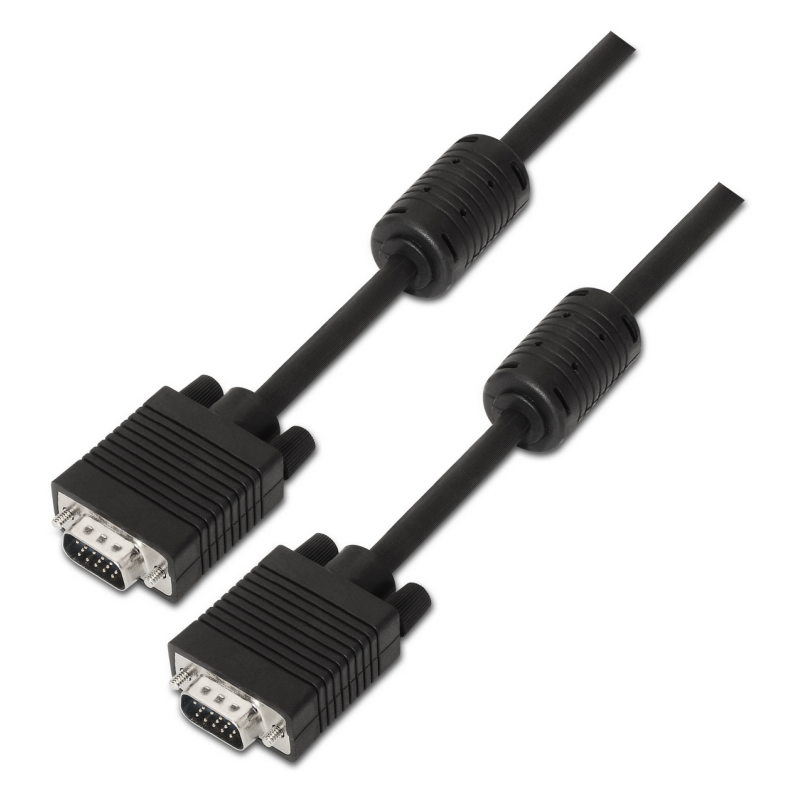 AISENS A113-0072 cable VGA 3 m VGA (D-Sub) Negro