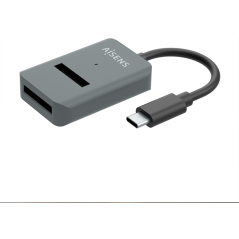 AISENS USB-C Dock M.2 (NGFF) ASUC-M2D012-GR SATA/NVMe A USB3.1 Gen2, G
