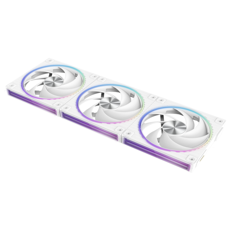 Zalman ZM-DF120 A3 WHITE sistema de refrigeración para ordenador Placa base Ventilador 12,4 cm Blanco 1 pieza(s)