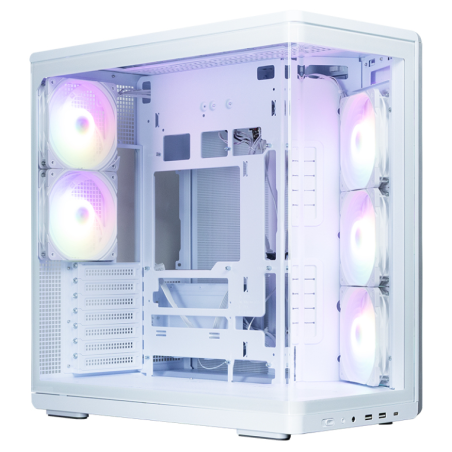 Zalman P60 WHITE carcasa de ordenador Midi Tower Blanco