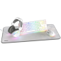 Krom NXKROMKLASS teclado Ratón incluido Juego USB QWERTY Inglés Blanco