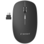 Gembird MUSW-4BSC-01 ratón Ambidextro RF Wireless + USB Type-C Óptico 