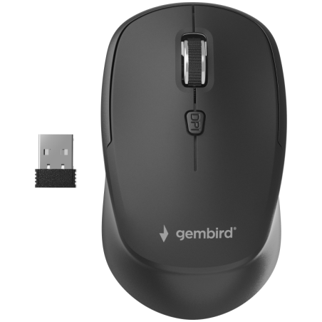 Gembird MUSW-4B-05 ratón Oficina RF inalámbrico Óptico 1600 DPI