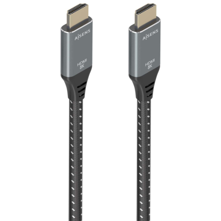 AISENS A150-0877 cable HDMI 7 m HDMI tipo A (Estándar) Negro, Gris