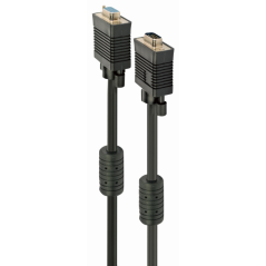 Gembird VGA M/F 1.8m cable VGA 1,8 m VGA (D-Sub) Negro