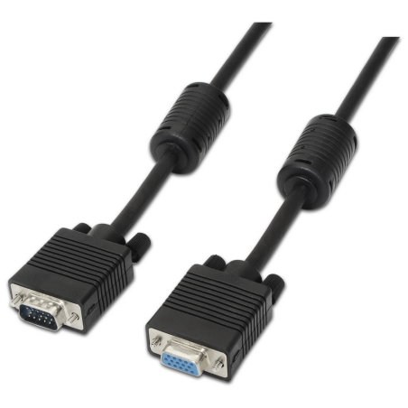 AISENS A113-0079 cable VGA 3 m VGA (D-Sub) Negro