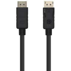 AISENS Cable Displayport V1.4 8K@60HZ, DP/M-DP/M, Negro, 2.0m