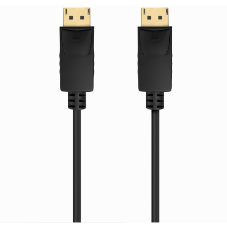 AISENS Cable DISPLAYPORT V1.2 CCS 4K@60Hz, DP/M-DP/M, Negro, 0.5m