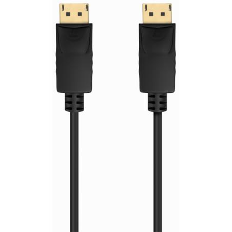 AISENS Cable DISPLAYPORT V1.2 CCS 4K@60Hz, DP/M-DP/M, Negro, 1.5m