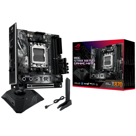 ASUS ROG STRIX X870-I GAMING WIFI AMD X870 Zócalo AM5 mini ITX