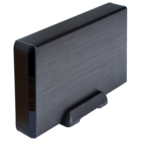 AISENS Caja externa 3,5 ASE-3530B SATA a USB 3.0/USB 3.1 Gen1, Negra