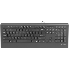 NATEC Barracuda teclado Universal USB QWERTY Español Negro