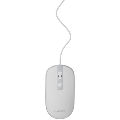 Gembird MUS-4B-06-WS ratón Oficina Ambidextro USB tipo A Óptico 1200 D