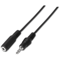 AISENS A128-0145 cable de audio 1,5 m 3,5mm Negro