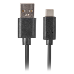 Lanberg CA-USBO-20CU-0030-BK cable USB USB 2.0 3 m USB A USB C Negro