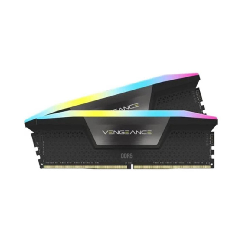 Memoria ram ddr5 64gb kit 2x32gb corsair vengeance rgb 6000mts cl40