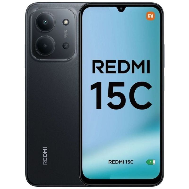 SMARTPHONE REDMI 15C (4+256GB) NEGRO XIAOMI