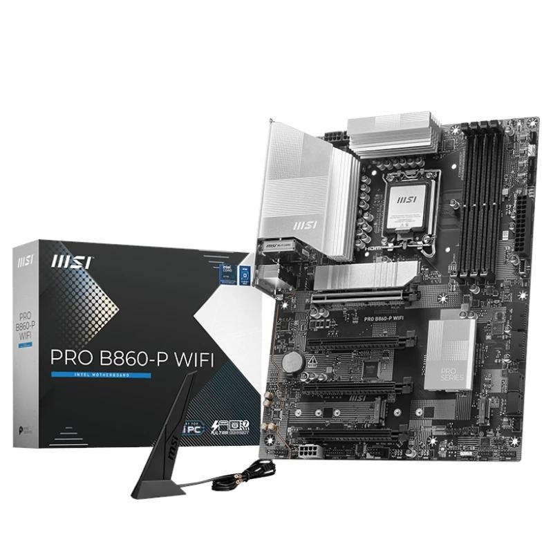 MSI Placa Base PRO B860-P WIFI ATX DDR5 1851 MSI Placa Base PRO B860-P WIFI ATX DDR5 1851