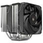 Ventilador disipador cpu mars gaming mcpu - xu9 2x 120mm negro