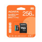 ADATA microSDXC/SDHC UHS-I U3 256GB c/adapt ADATA microSDXC/SDHC UHS-I U3 256GB c/adapt
