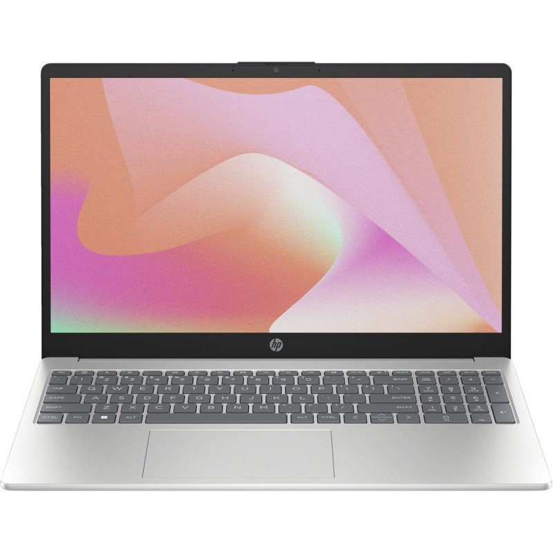 Portátil hp 15 - fc0111ns 15.6 pulgadas ryzen 7 - 7730u - 8gb - ssd 512gb - freedos - plata natural