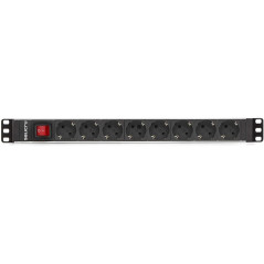 Regleta salicru para rack 19 pulgadas sps pdu 8 tomas shuko interrupto