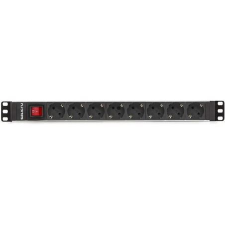 Regleta salicru para rack 19 pulgadas sps pdu 8 tomas shuko interrupto