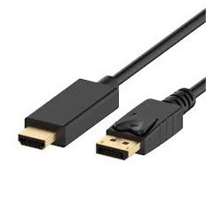 Cable ewent displayport 1.2 a hdmi gold plated de 3m