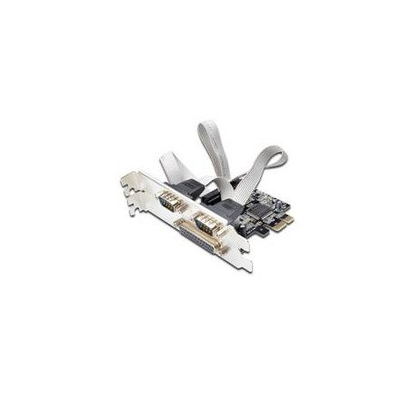 Tarjeta ewent combo serie paralelo pci express 2+1 puertos