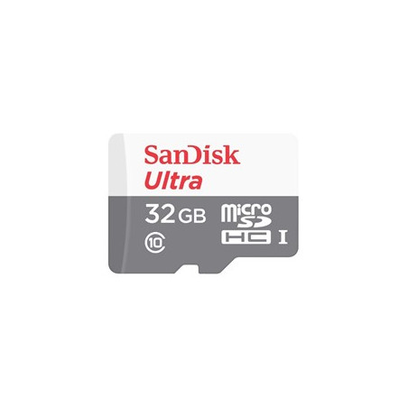Tarjeta memoria micro secure digital sd hc + adaptador sandisk - 32gb 