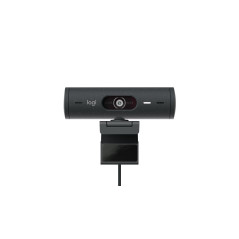 Webcam logitech brio 505 grafito full hd - usb tipo c
