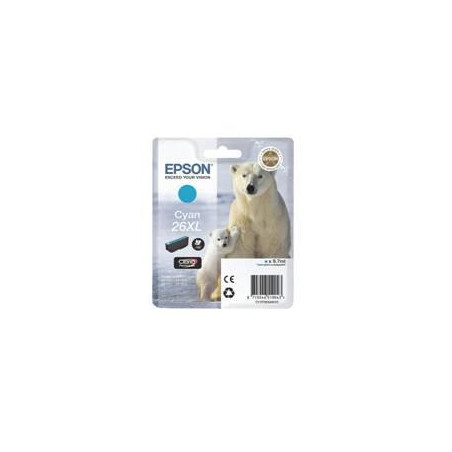 Cartucho tinta epson t263240 cian xl xp - 600 - 605 - 700 - 800 - oso 