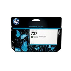 Cartucho tinta hp 727 b3p22a negro mate