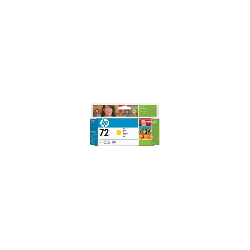 Cartucho tinta hp 72 c9373a amarillo 130ml t610 - t1100