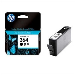 Cartucho tinta hp 364 cb316ee negro 6ml b8550 - d5460 - c6380 - c5380
